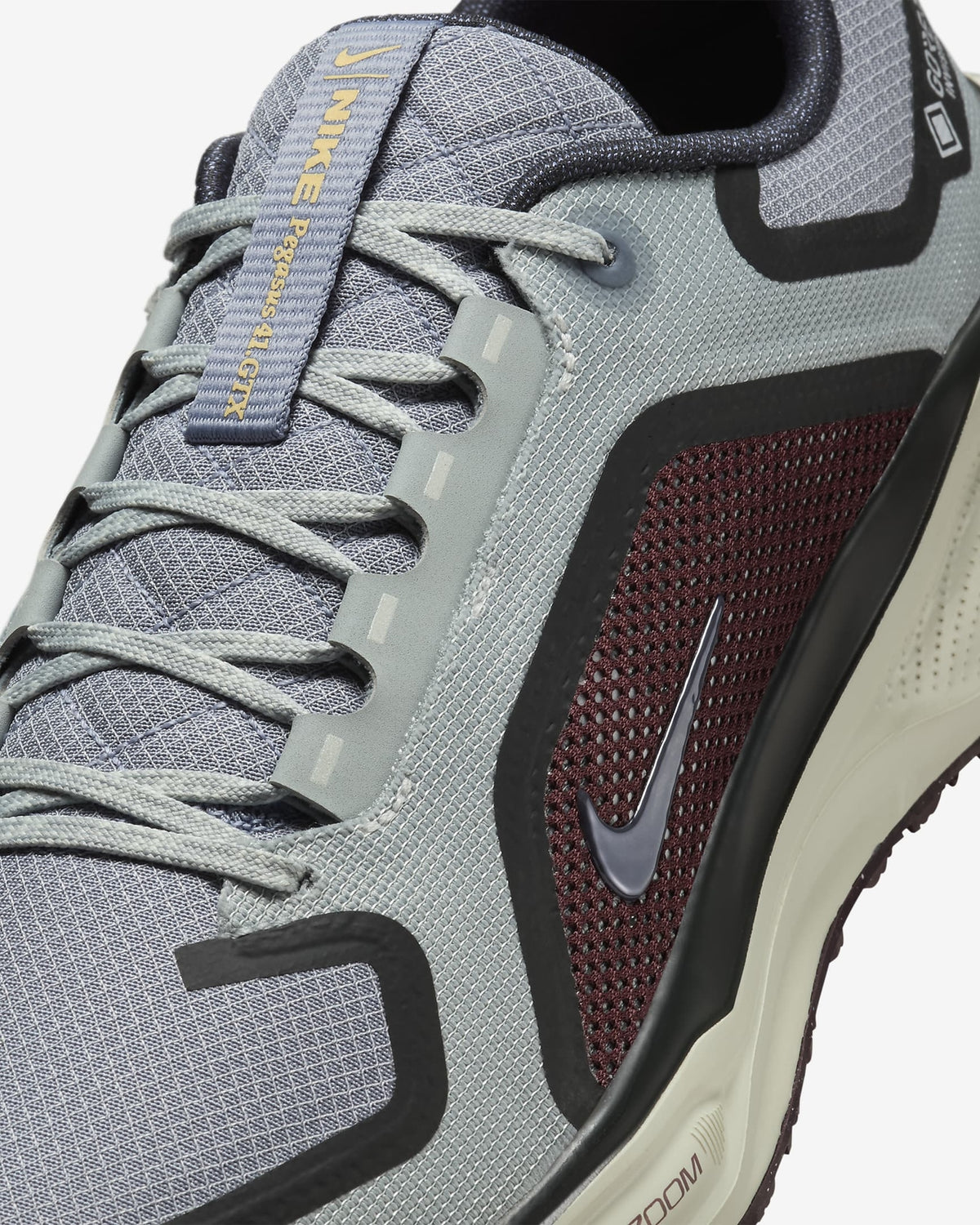 FQ1356-003 Nike Pegasus 41 GORE-TEX Light Pumice Burgundy Crush Dark (Men's)
