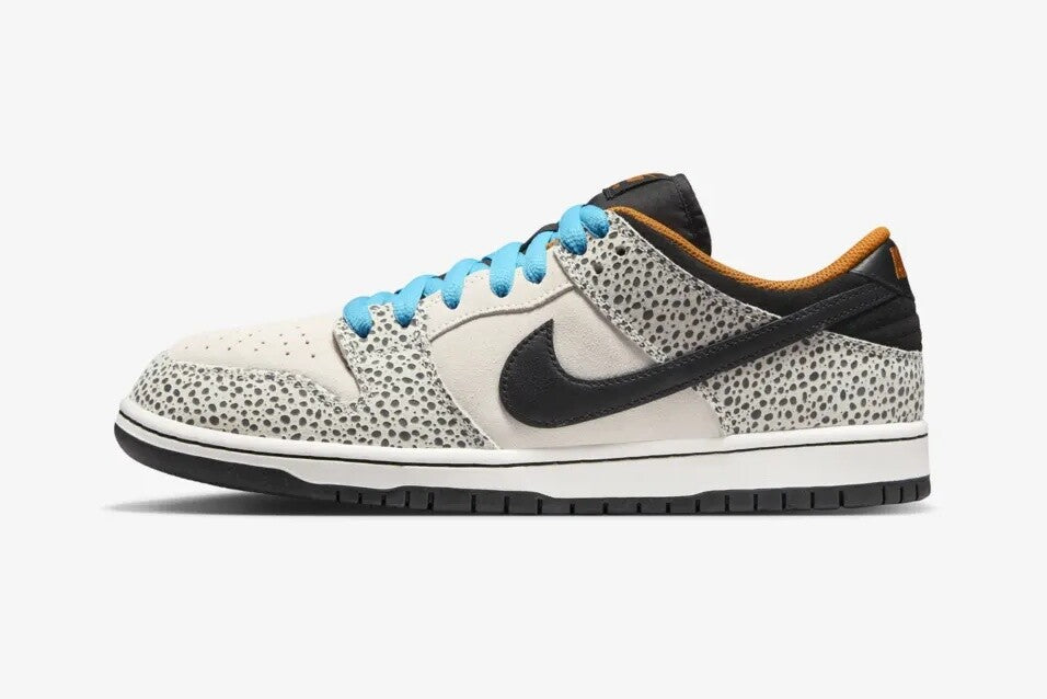 HF7841-001 Nike SB PS Dunk Low Pro Electric Safari Phantom and Black