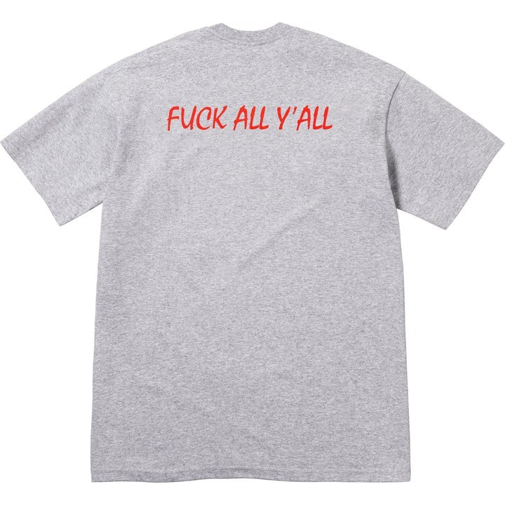 Supreme Split Tee Heather Grey