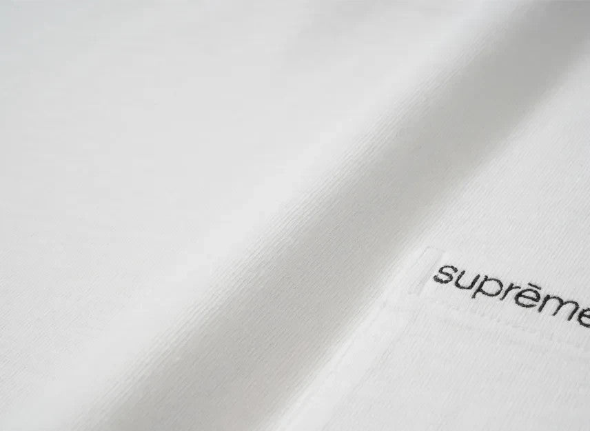 Supreme S/S Pocket Tee "White"