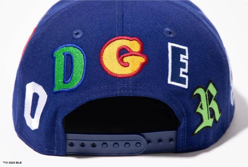 NEW ERA SAINT Mxxxxxx MLB Retro Crown 9Fifty Los Angeles Dodgers Dark Royal