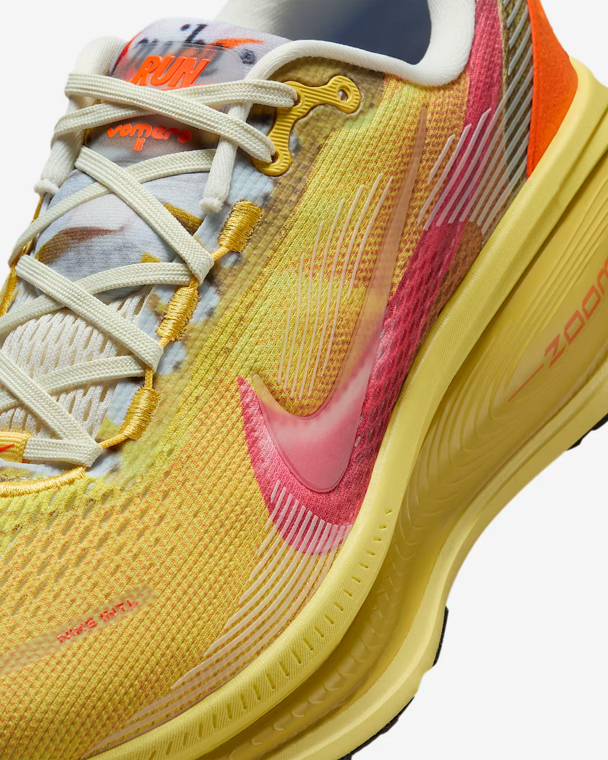 IH3576-999 Nike Vomero 18 SE Multi Color Vivid Sulfur Dark Sulfur Clear (Men's)