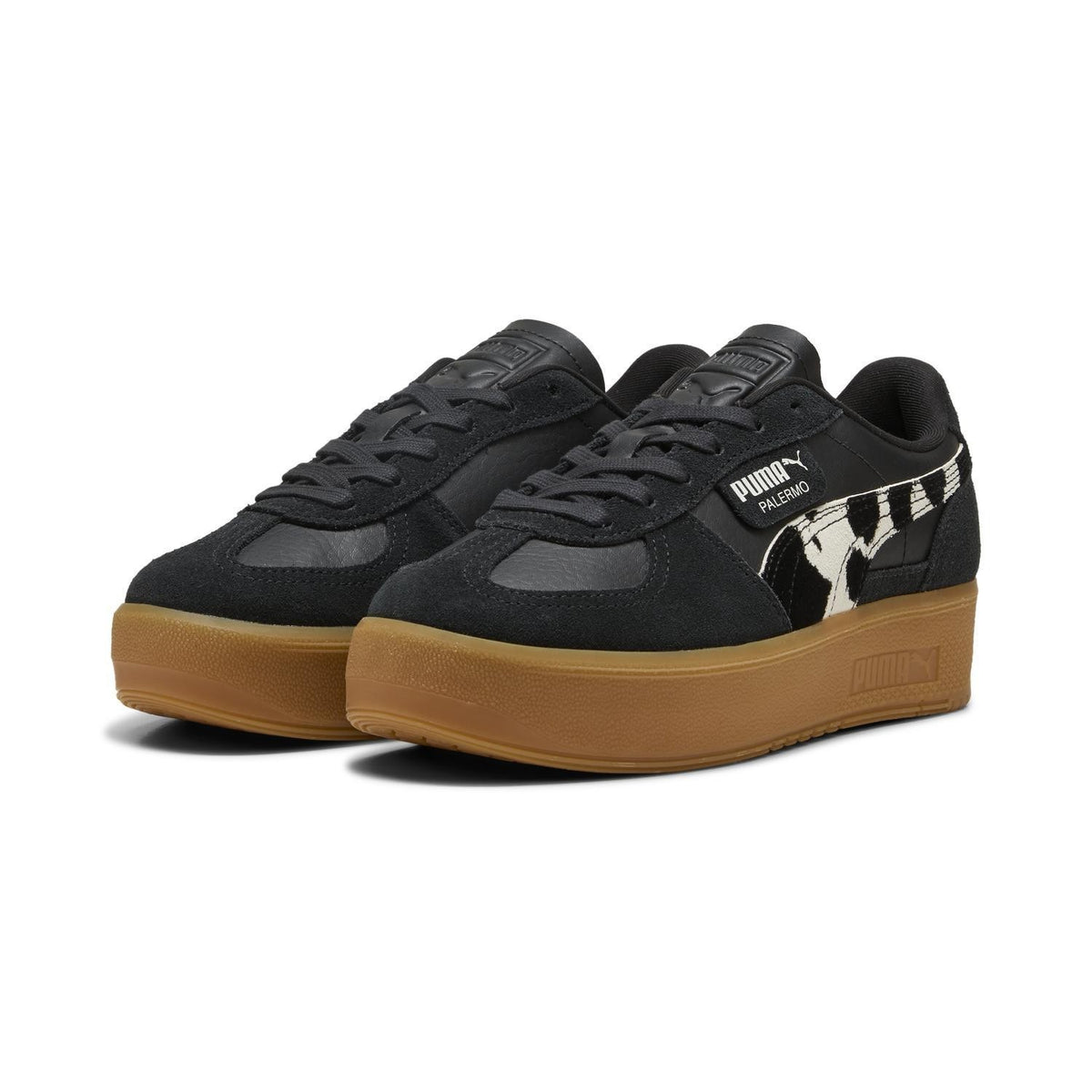 403345-02 Puma Palermo Elevata Wild Instinct PUMA Black Gum (Women's)