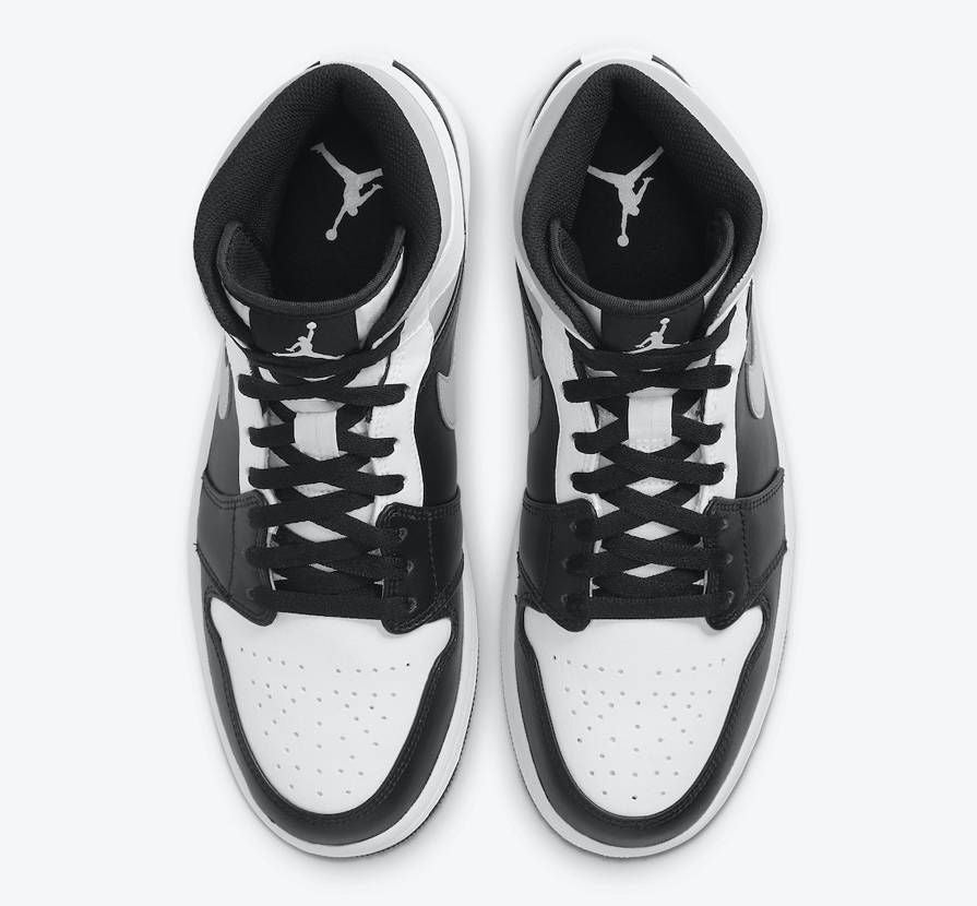 554724-073 Nike Air Jordan 1 Mid "White Shadow" (Men's)