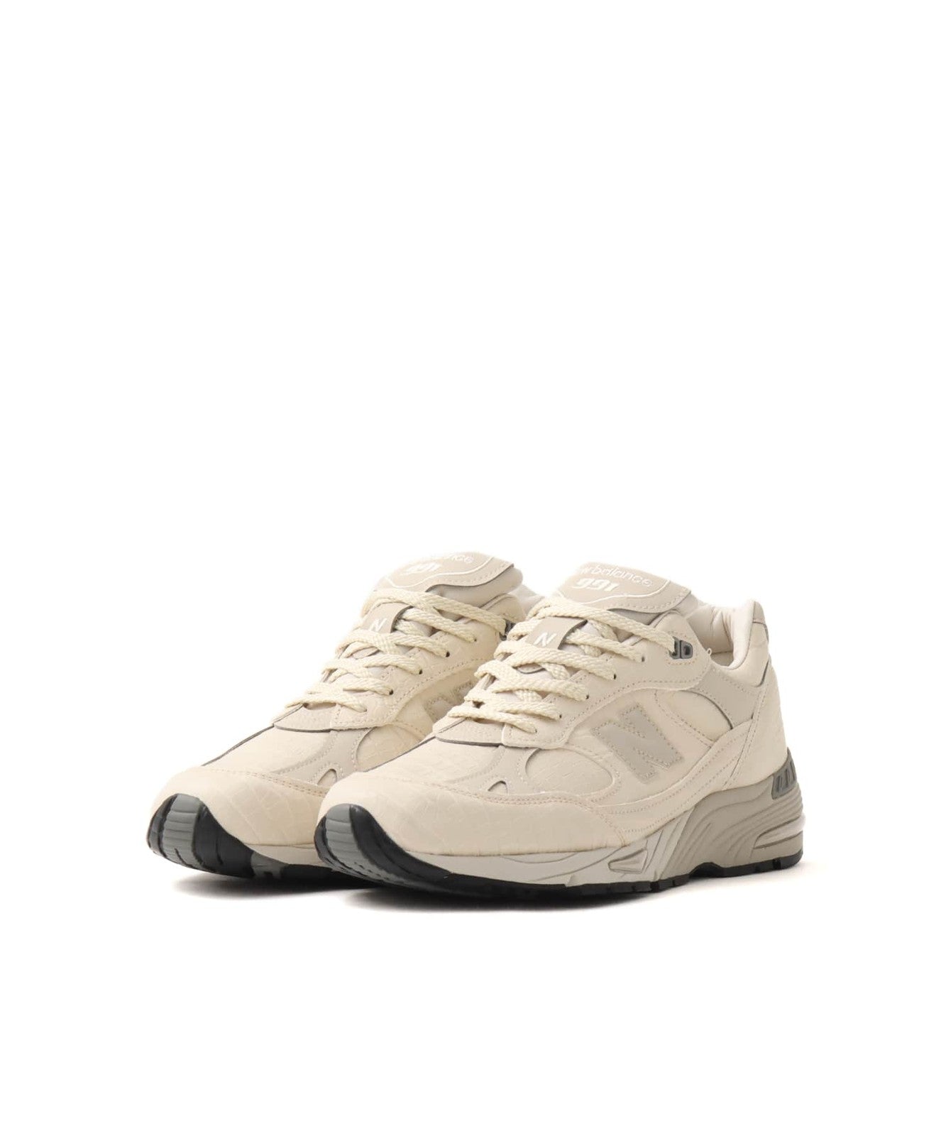 M991CR1 New Balance 991V1 Made in UK CrocodileOyster Gray (Men's)