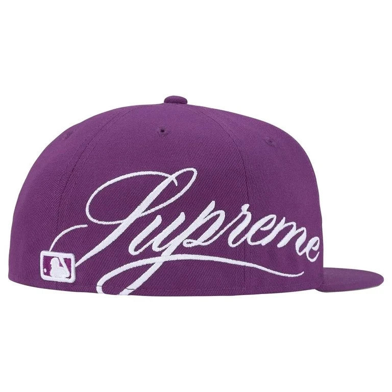 Supreme x New York Yankees New Era Purple