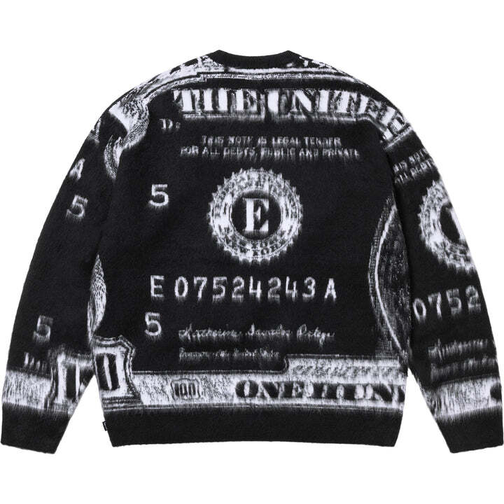 Supreme Money Sweater Black