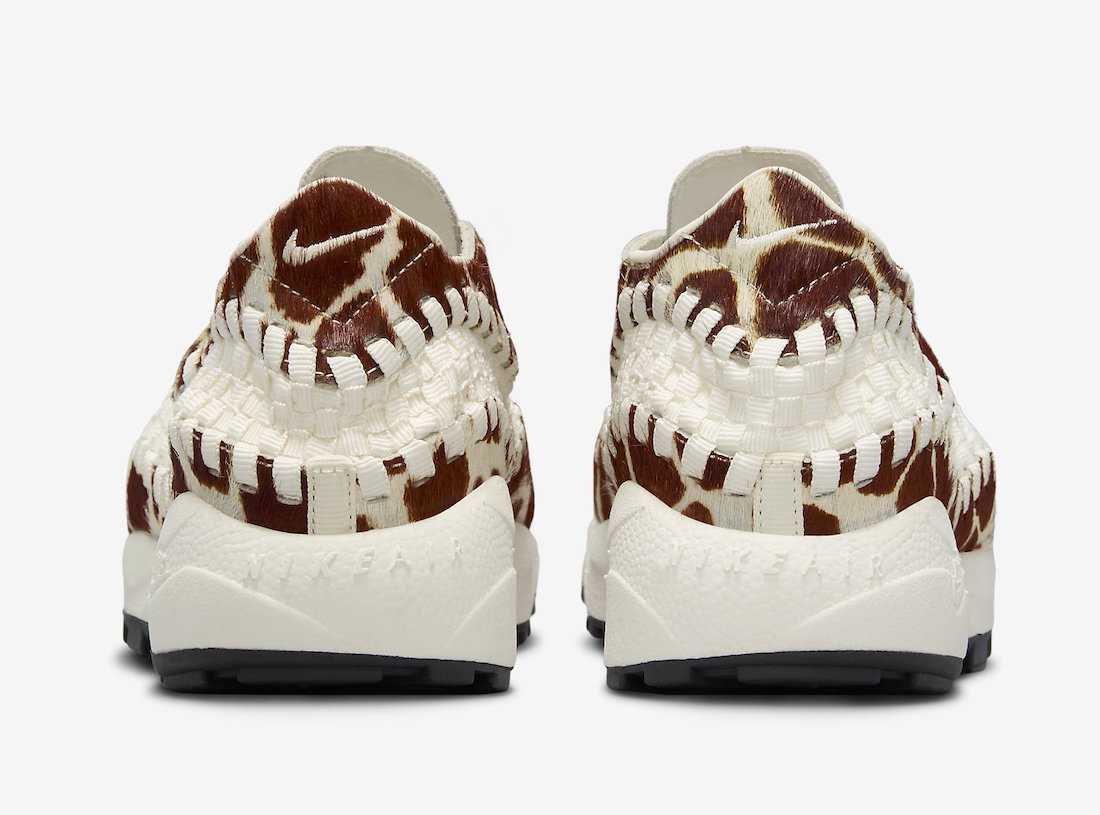 FB1959-100 Nike Air Footscape Woven Natural and Brown (Women's)