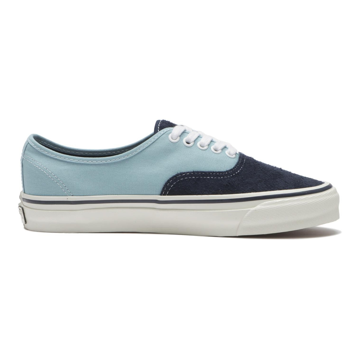 VN000EBNICO Vans Premium Authentic 44 Suede Canvas Dress Blue Aquatic (Men's)