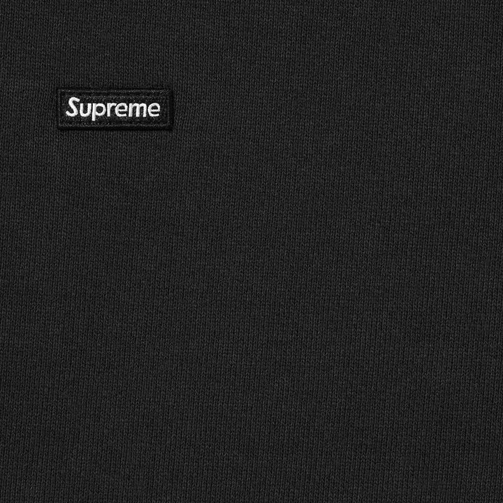 Supreme Small Box Zip Up Hooded Sweatshirt Black