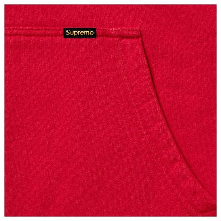 Supreme Reversible Work Zip Up Hooded Sweatshirt Red