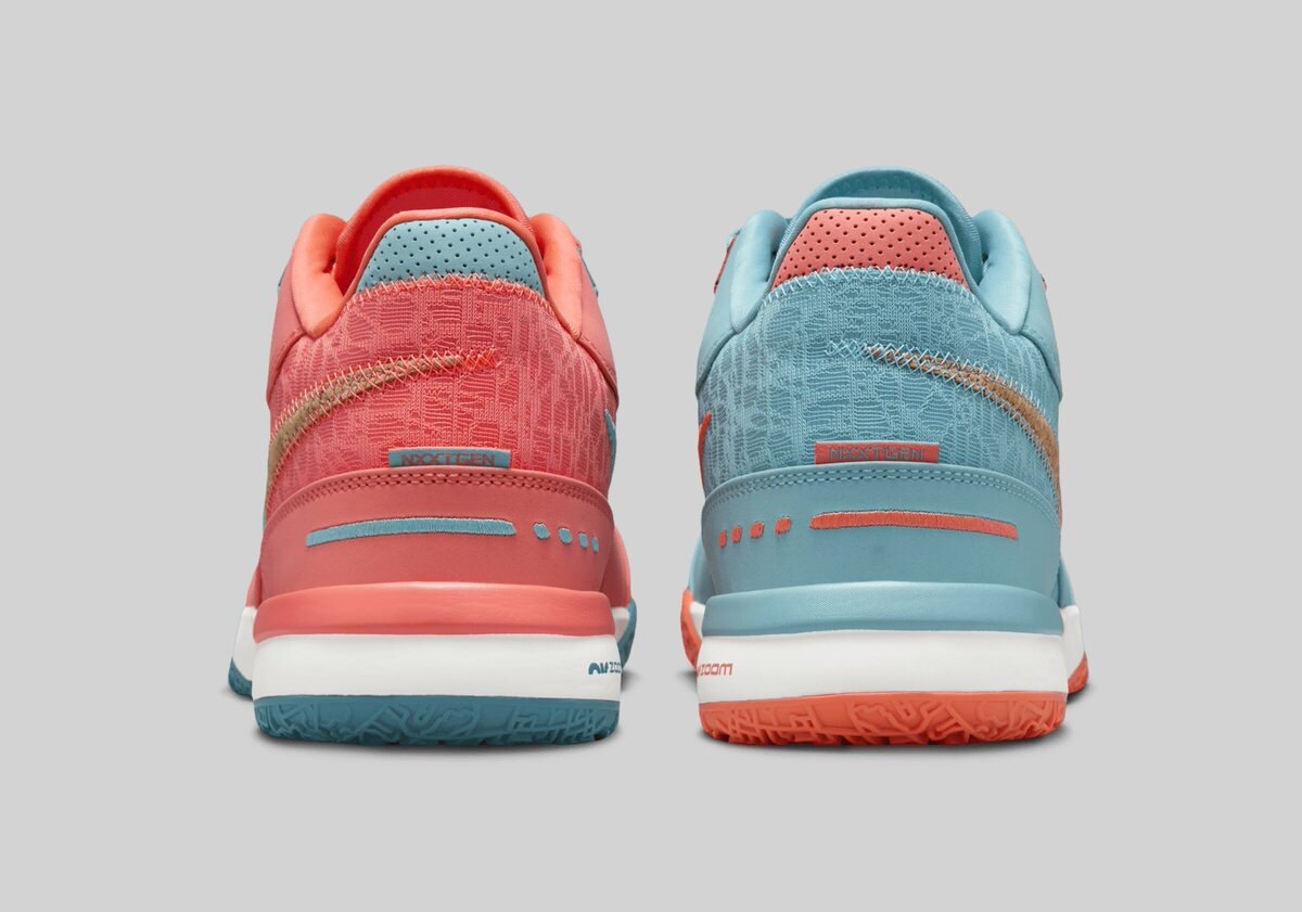 FJ1567-401 Nike LeBron NXXT AMPD Mineral Blue Sail Light Wild Mango (Men's)
