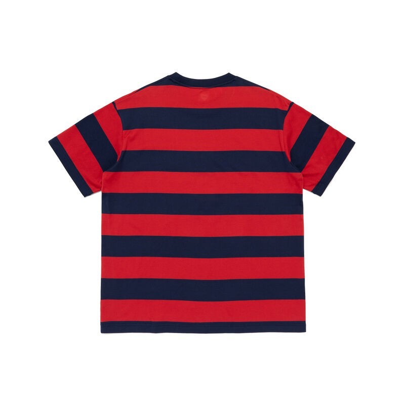 HUMAN MADE Striped Pack T-Shirt Navy