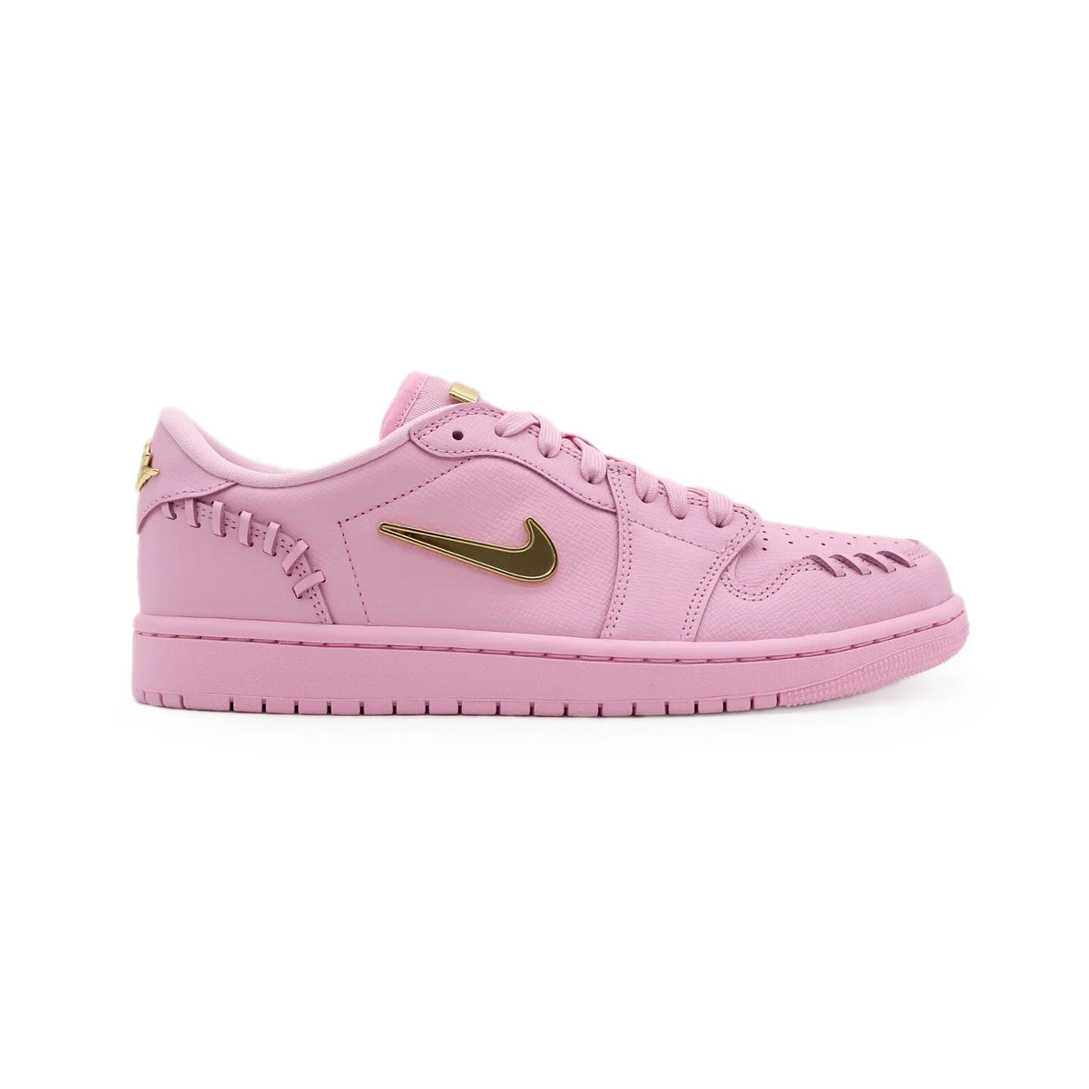 FN5032-600 Nike Air Jordan 1 Low MM Perfect Pink Metallic Gold (Women's)