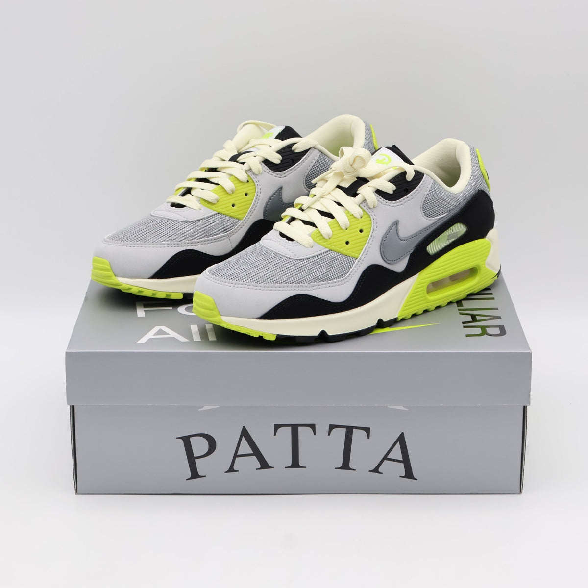 HF8814-001 Patta Nike Air Max 90 Cyber and Particle Grey (Men's)
