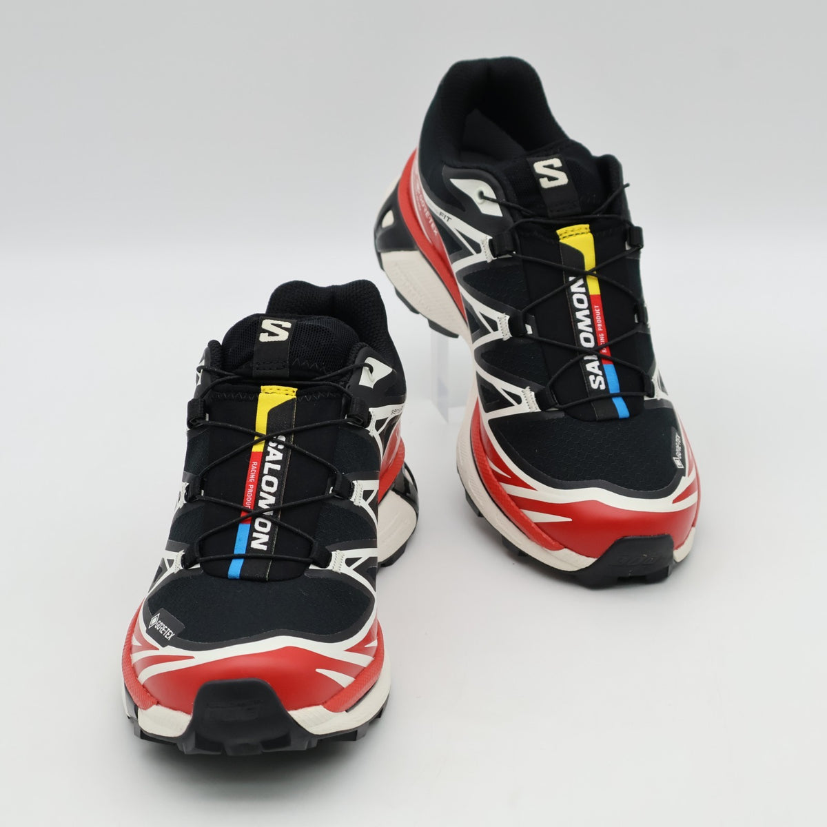 L47974900 Salomon XT-6 GORE-TEX Black Flame Scarlet Vanilla Ice (Men's)