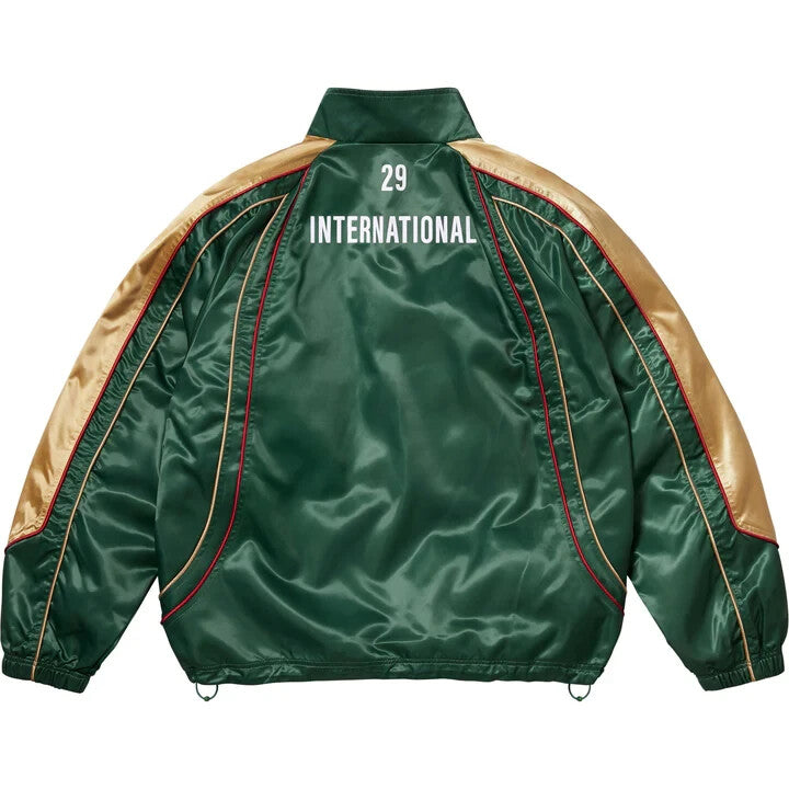Supreme Satin Piping Pullover Green