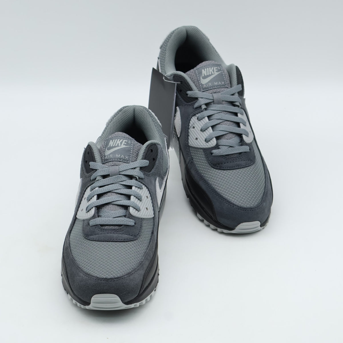 DM0029-020 Nike Air Max 90 Smoke Grey Black Dark Smoke Grey Photon Dust (Men's)