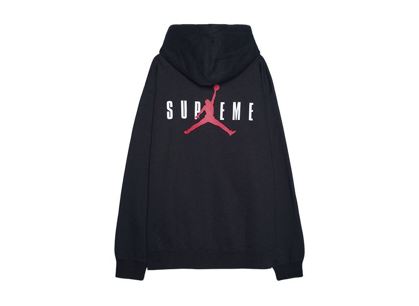 Supreme Jordan Hooded Sweatshirt Black