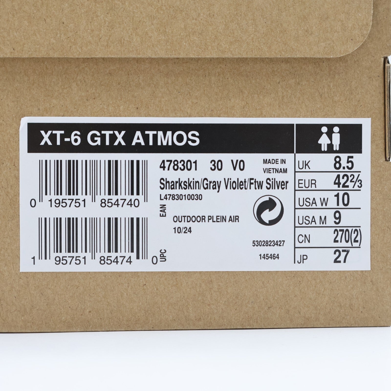 L47830100 atmos Ã Salomon XT-6 GORE-TEX Concrete Jungle (Men's)