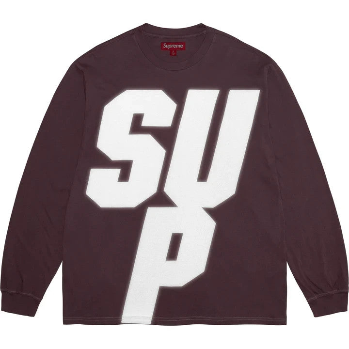 Supreme Reflective L/S Top Purple