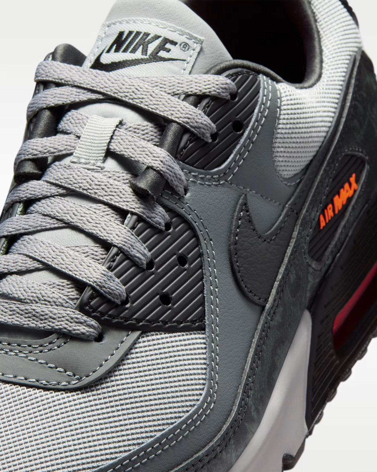 IQ0172-900 Nike Air Max 90 PRM "Hyper Crimson/Black" (Men's)