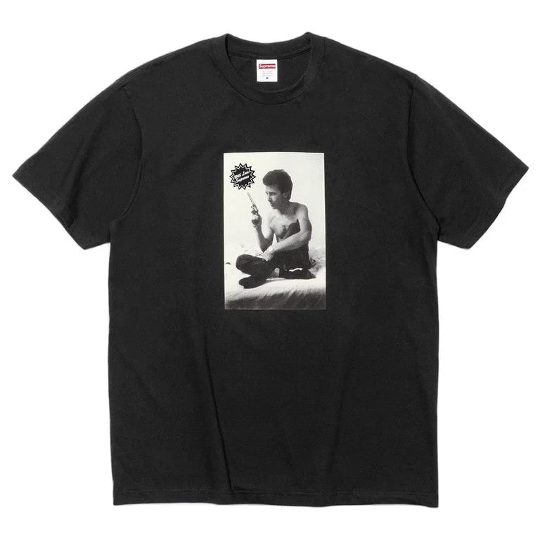 Supreme x Larry Clark G*n Tee Black