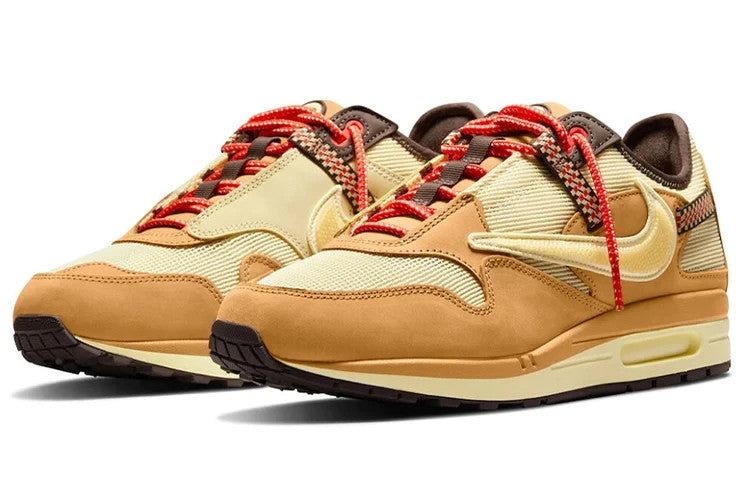 DO9392-701 Travis Scott Ã Nike Air Max 1 "Wheat"