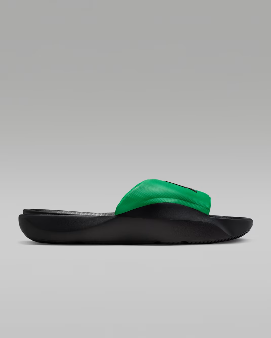 HF3263-301 Nike Jordan Franchise Slide Lucky Green/Black (Men's)