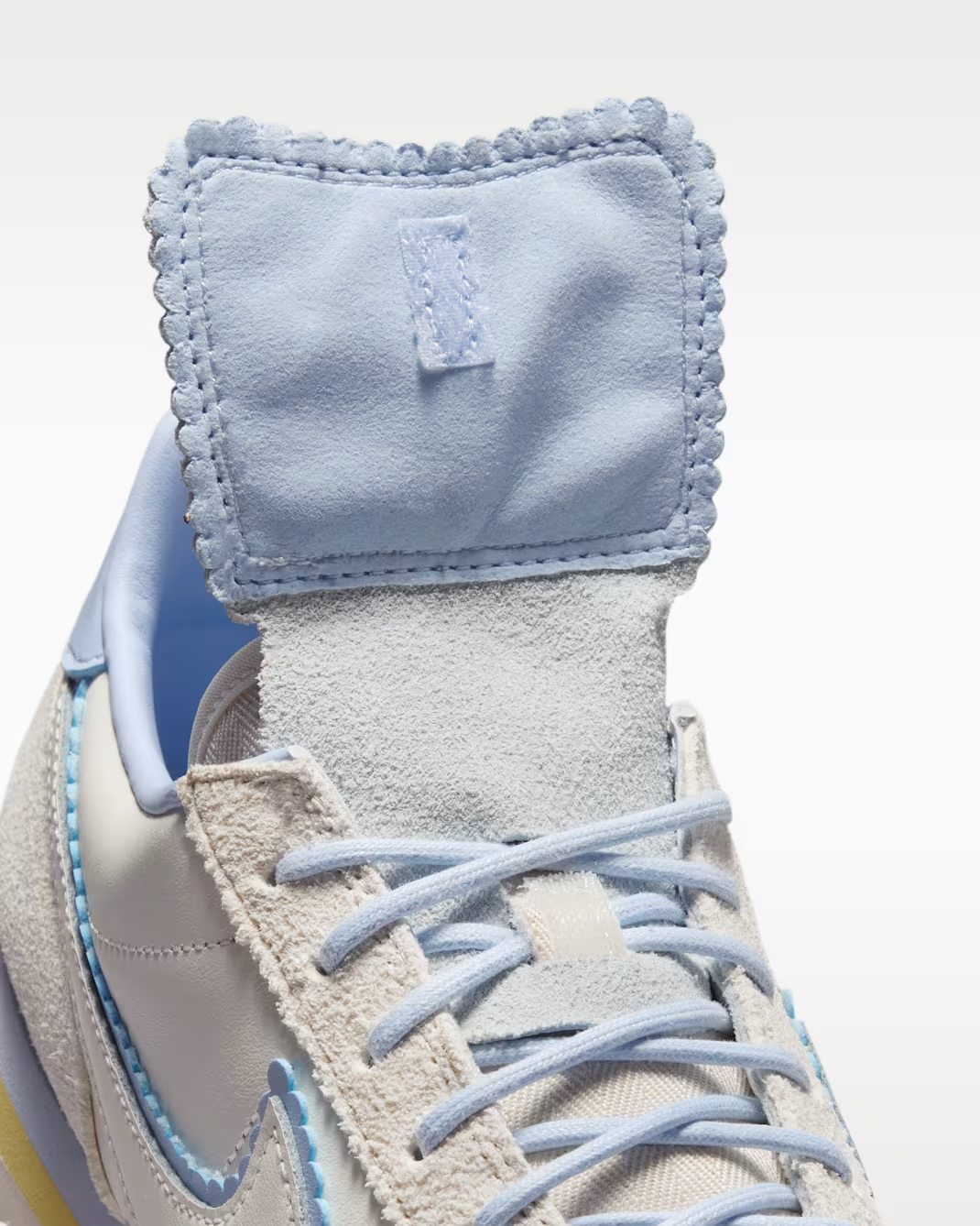 IW6363-117 Nike Cortez Sail Hydro Blue (Women's)