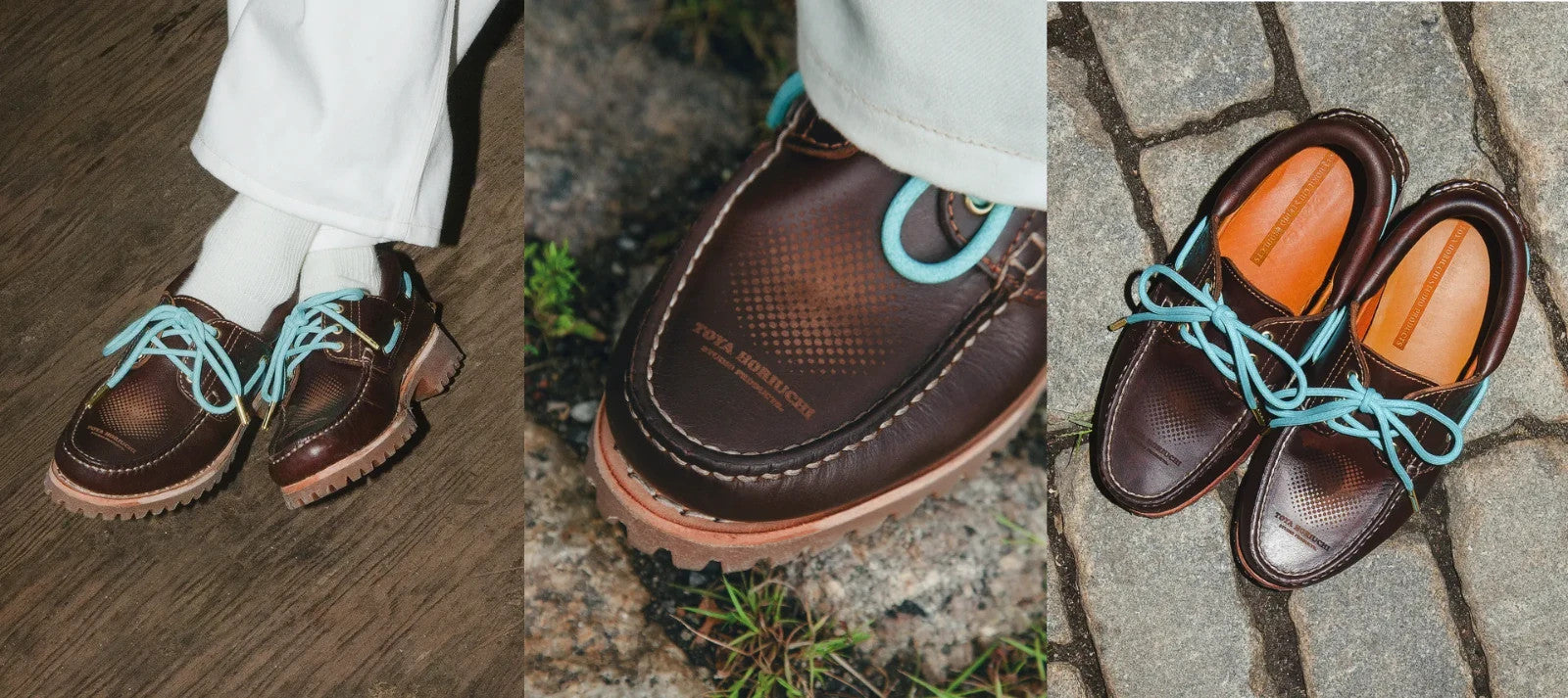 SNDN-SNKR-10445 Toya Horiuchi Timberland 3 Eye Classic Lug Brown Green (Men's)