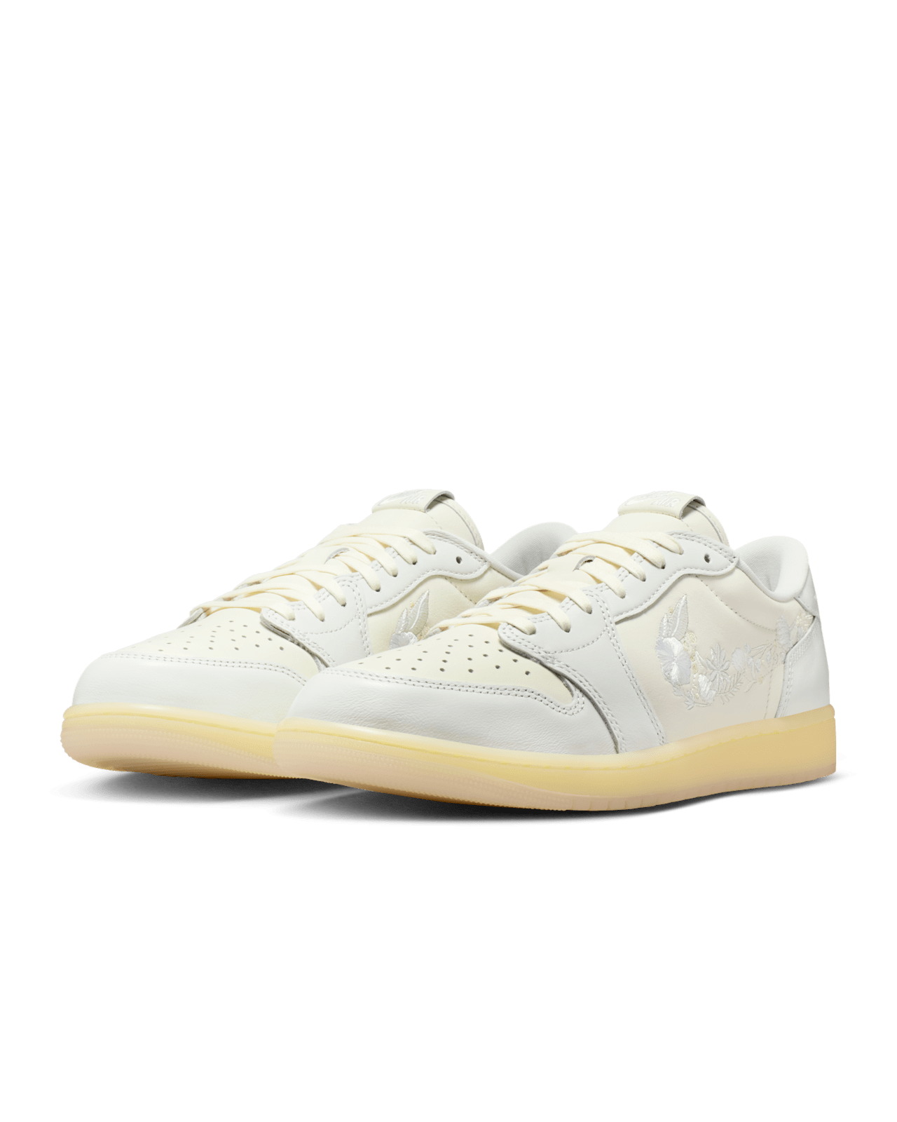 IF4391-100 Nike Air Jordan 1 Low OG Rabbit Floral Swoosh (Men's)