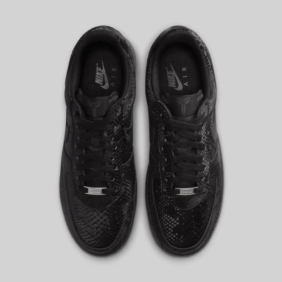 IB0018-003 Kobe Bryant Ã Nike Air Force 1 Low Triple Black (Men's)