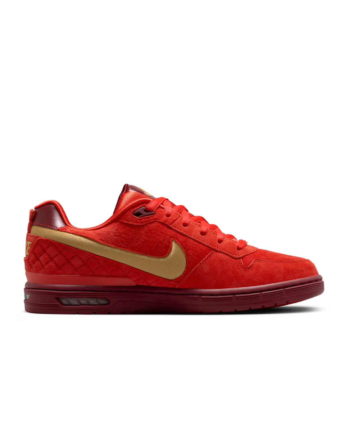 IQ5648-600 Paul Rodriguez Ã Nike SB P-Rod 1 Habanero Red Team Red (Men's)