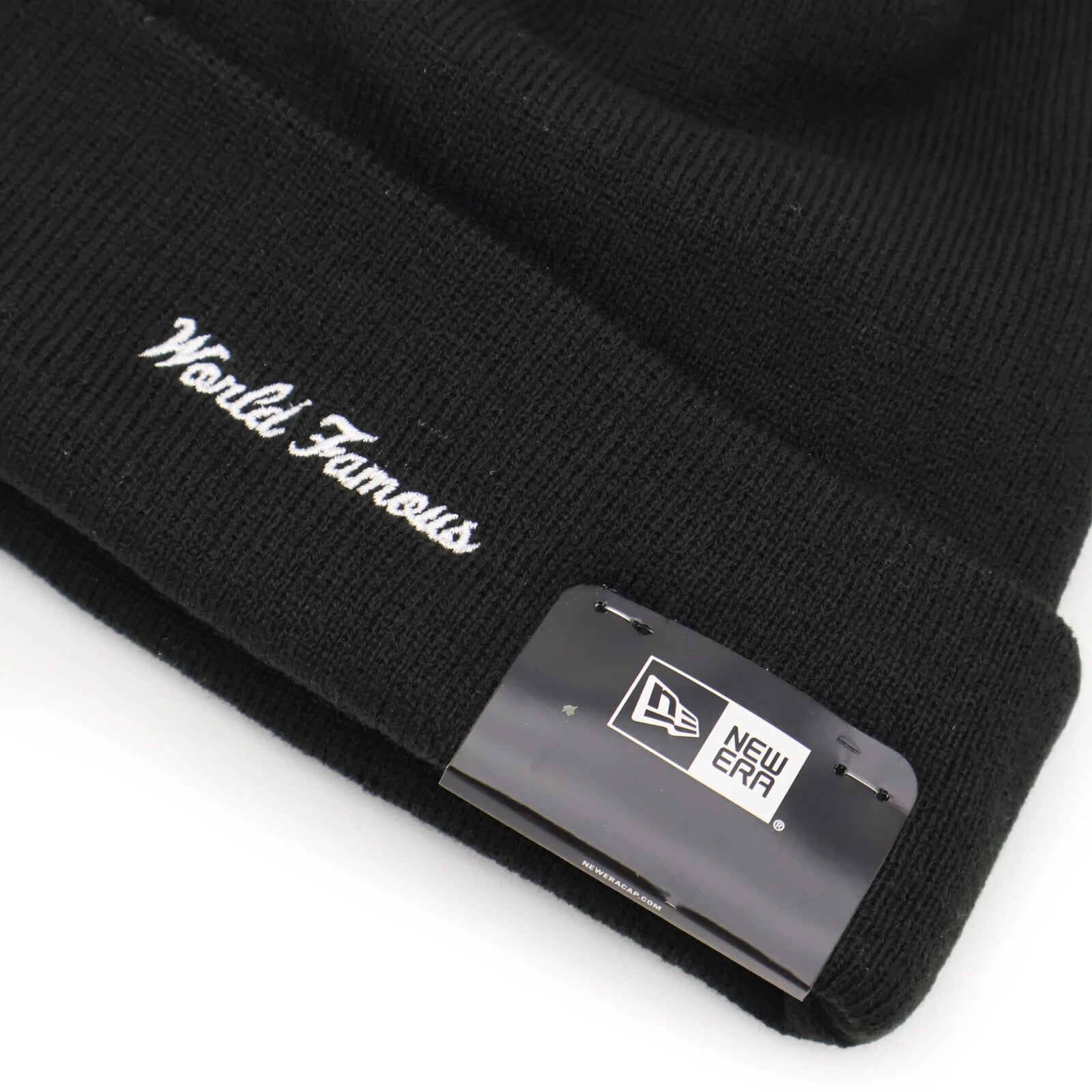 Supreme New Era Box Logo Beanie Black Red FW22