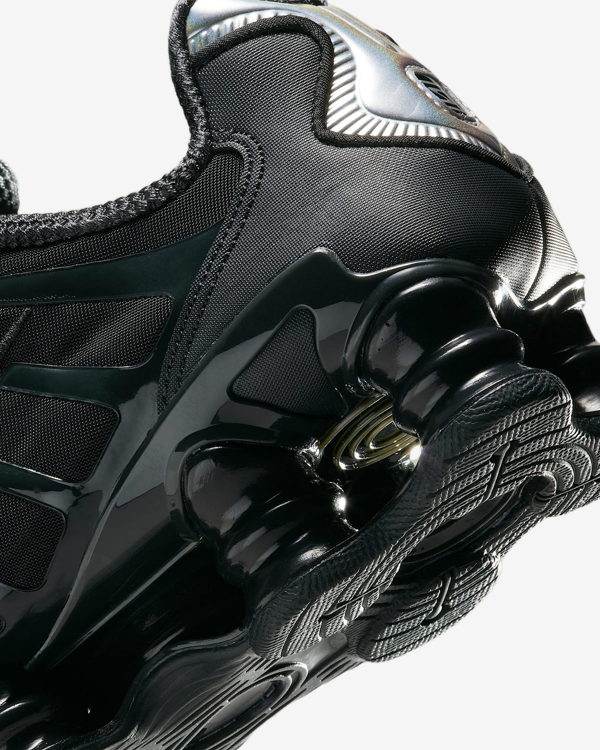 IB7704-001 Nike Shox TL Off Noir Metallic Silver (Women's)