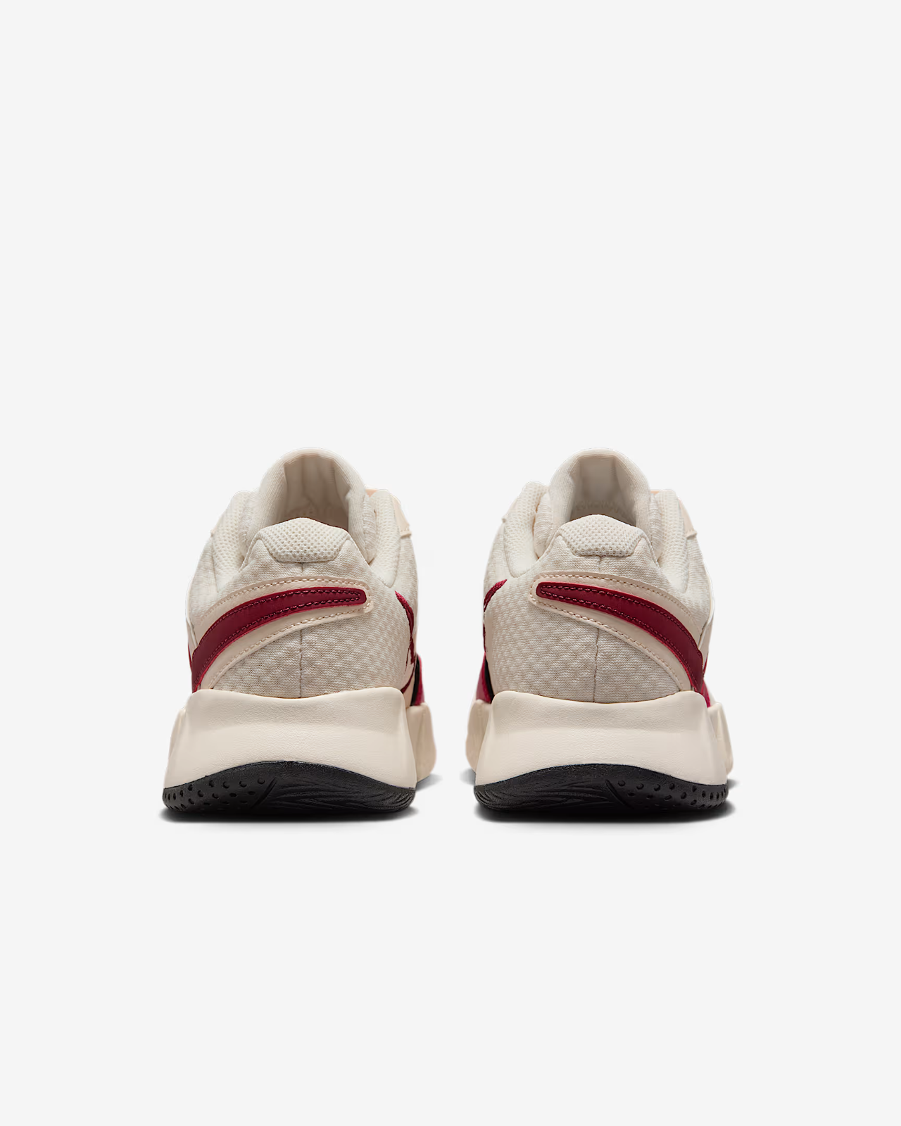 FD6575-103 Nike  Court Lite 4 Pale Ivory Sail Black Team Red (Women's)