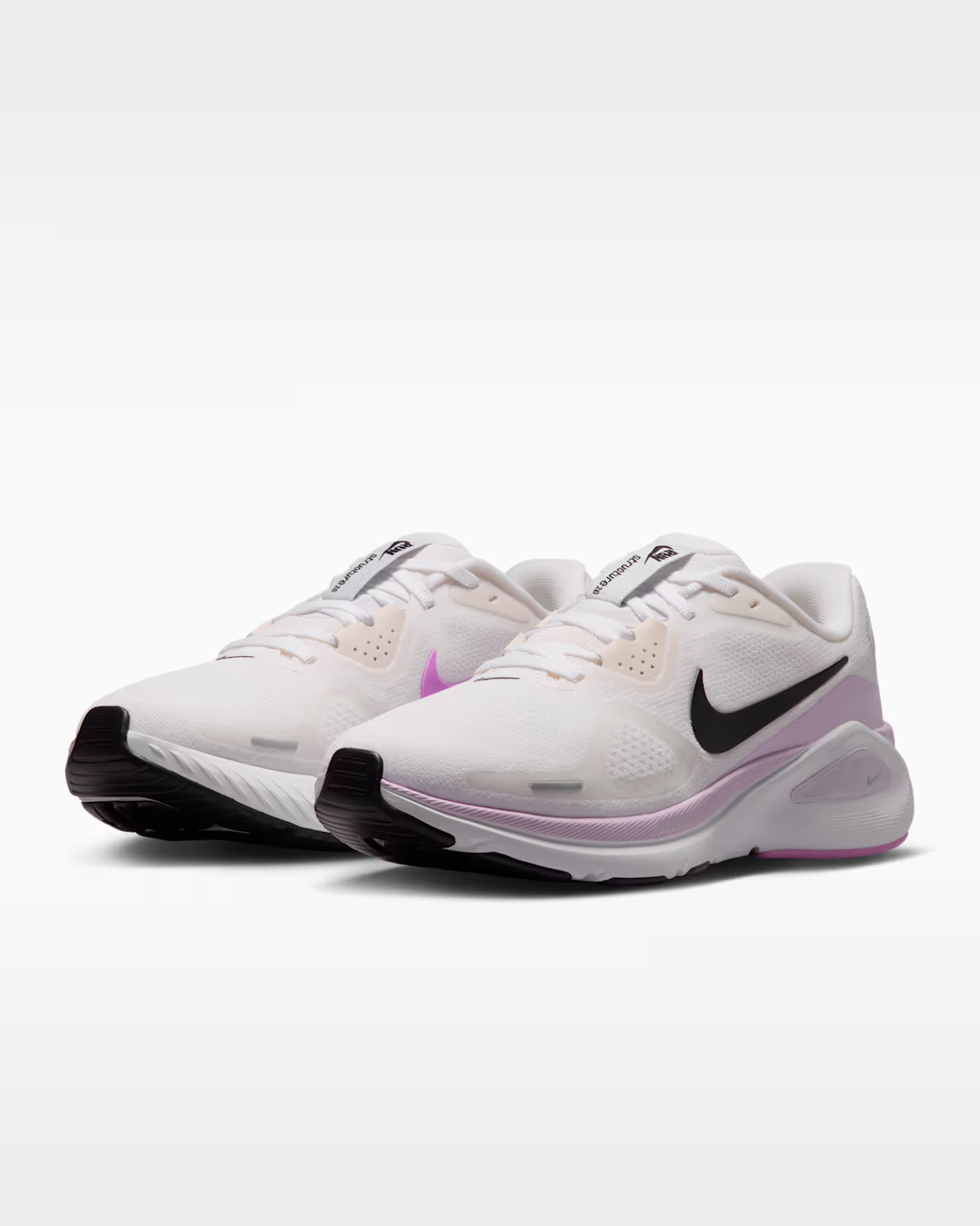 HJ1101-107 Nike Structure 26 "White/Bleached Lilac" (Women's)