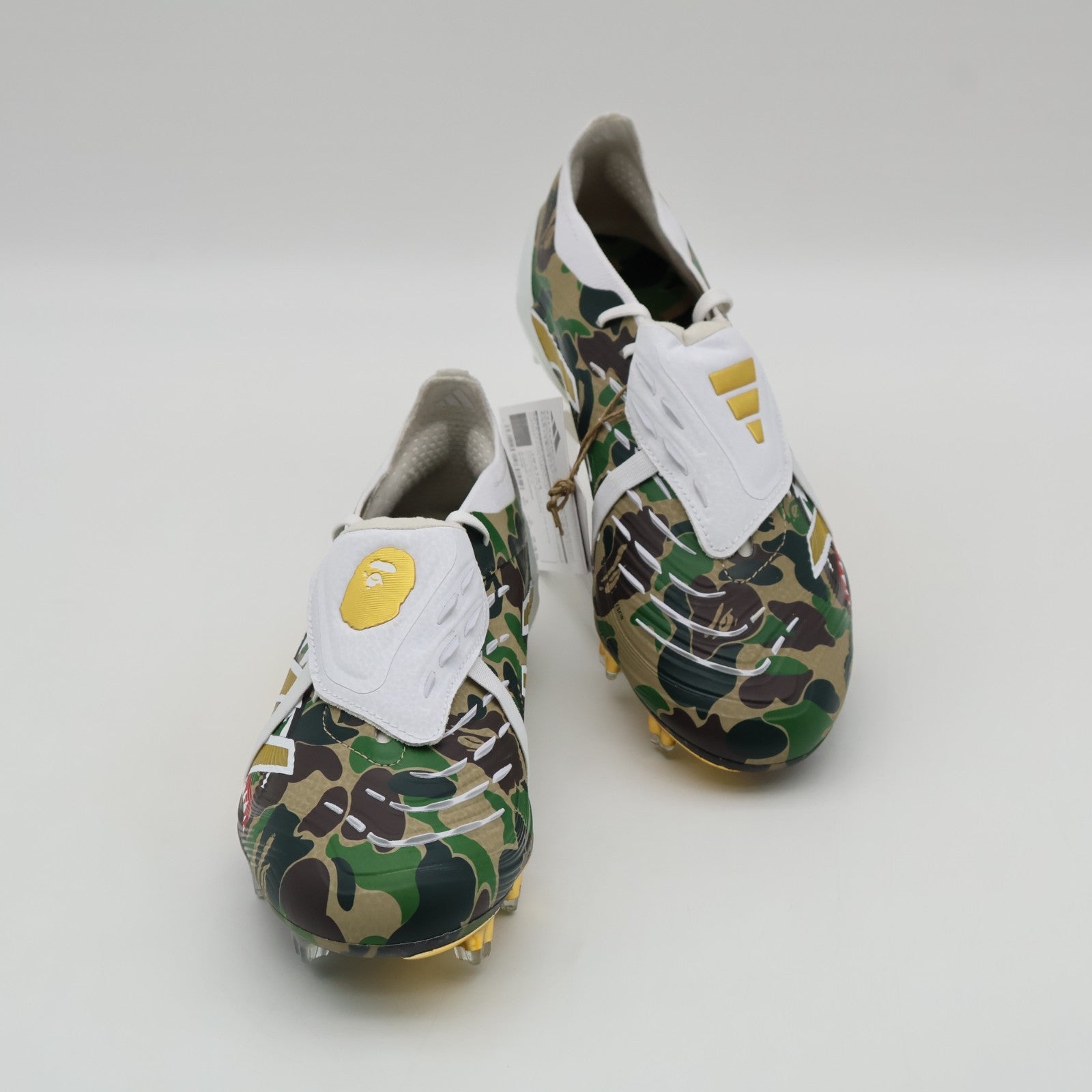 JS3104 A BATHING APE adidas Predator Elite FG Hemp Gold Metallic Cloud (Men's)
