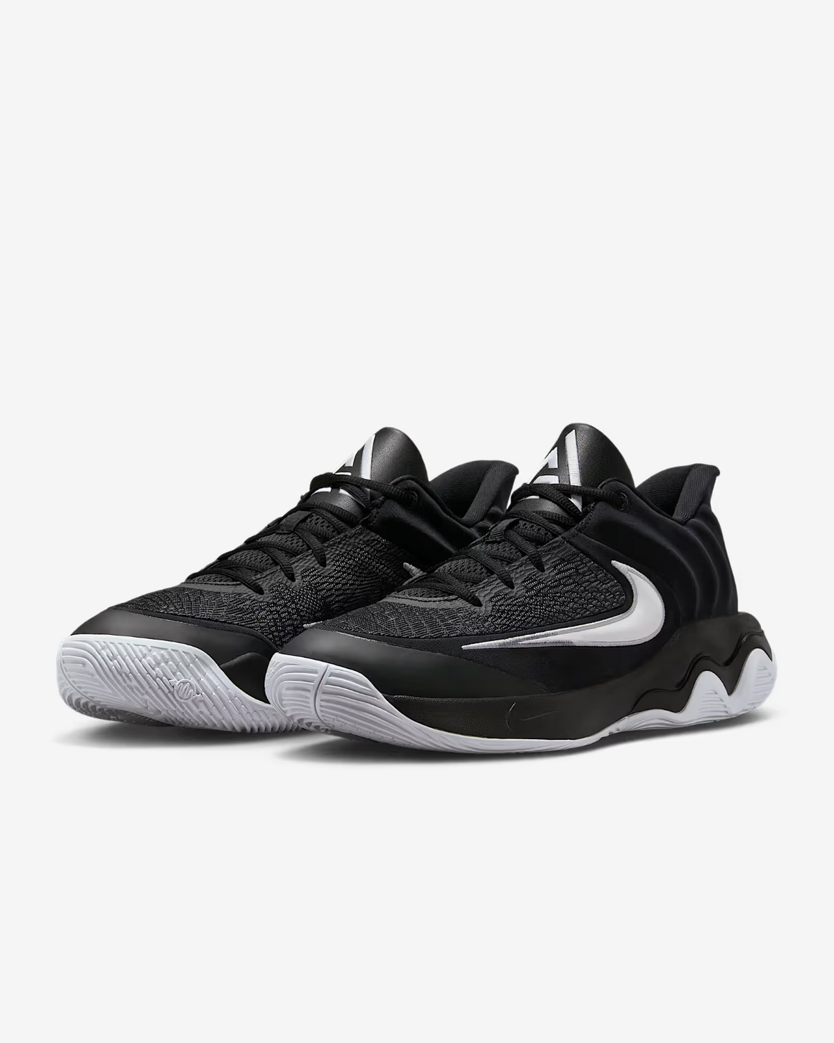 FQ3681-006 Nike Giannis Immortality 4 Black Wolf Grey White (Men's)