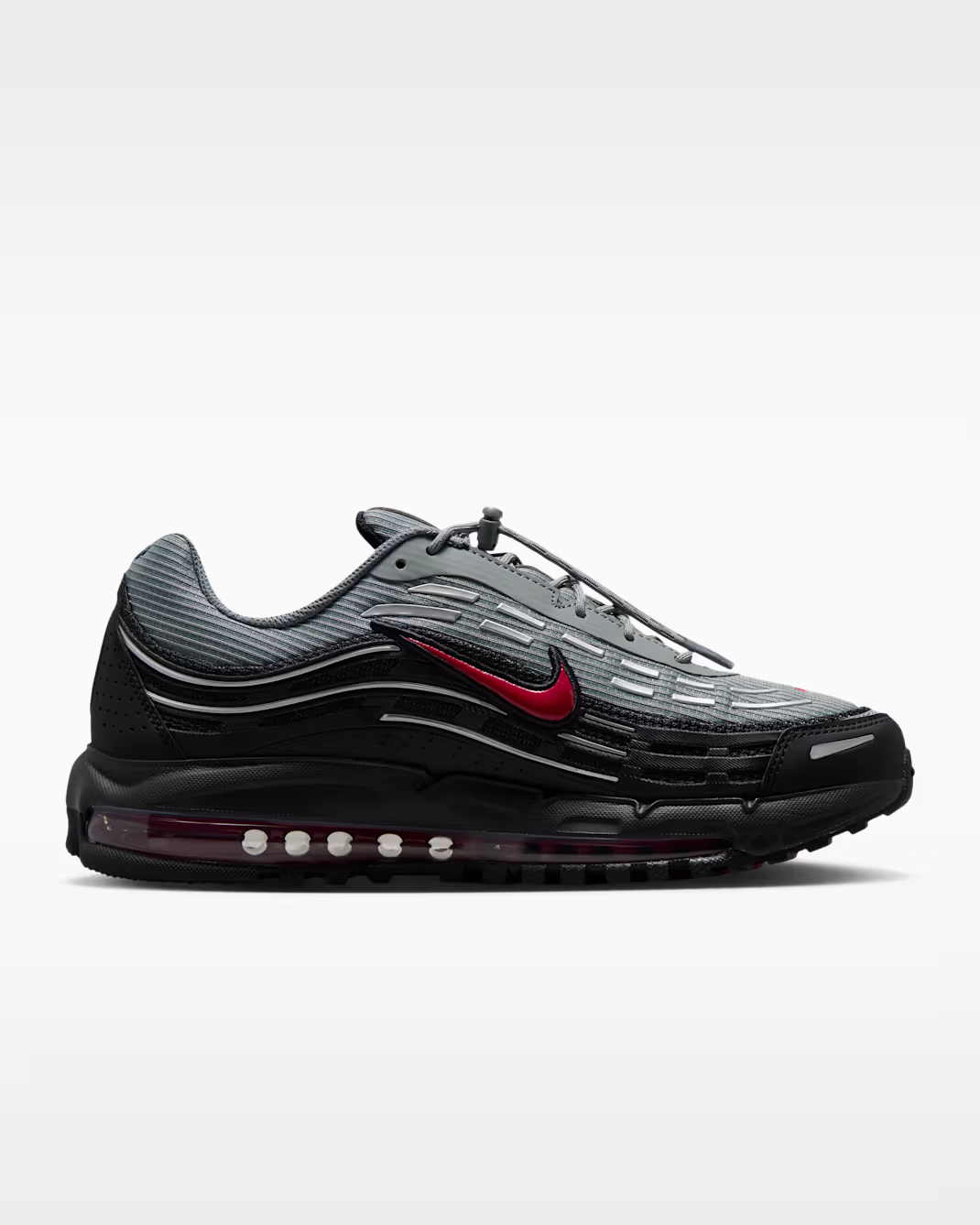 IO3037-003 Nike Air Max TL 2.5 Smoke Grey/Black/Dark Smoke Grey/Tough Red(Men's)
