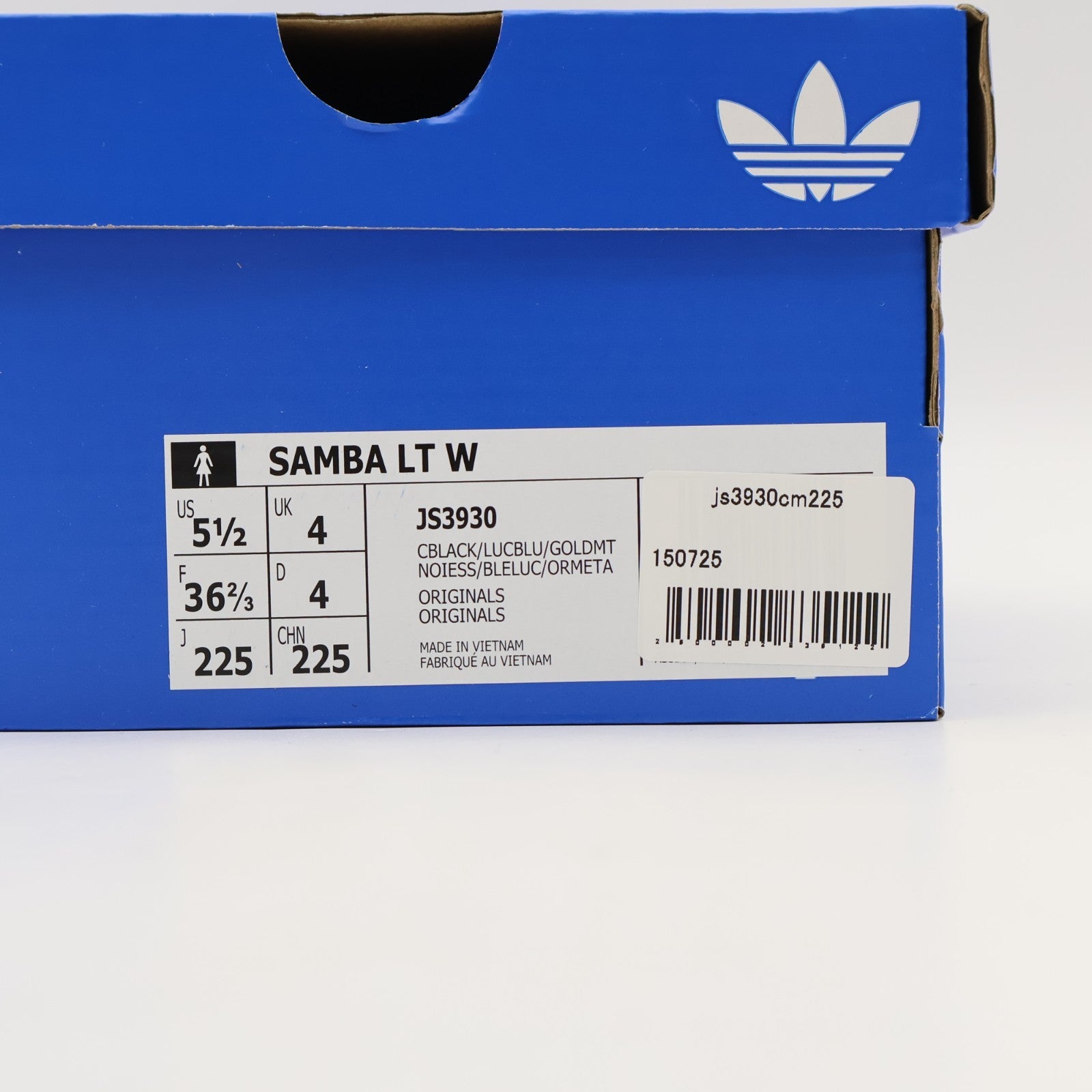 JS3930 adidas Originals Samba LT Cow Print Core Black (Women's)