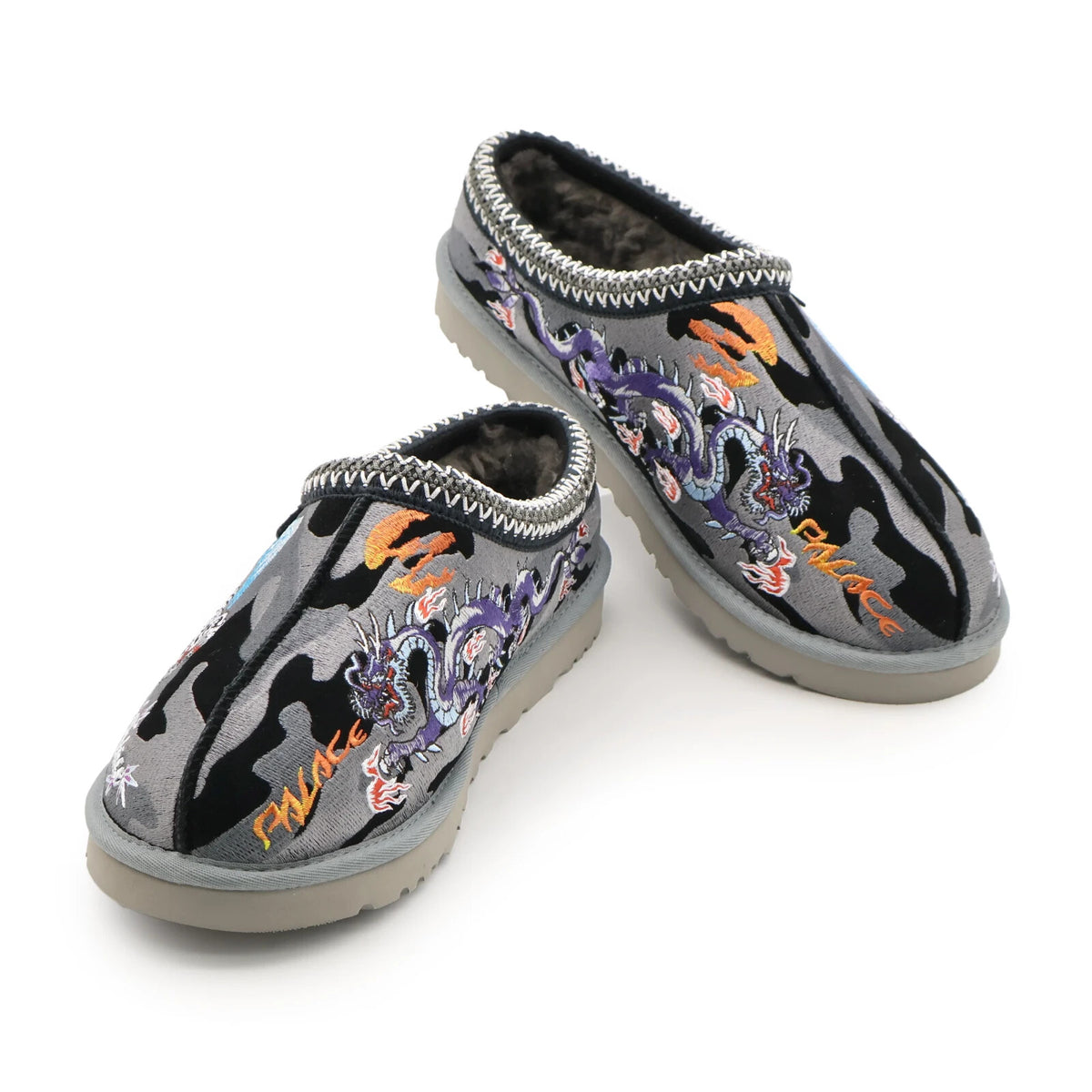 1172070-BKCA Palace UGG Tasman Slipper Burnt Camo Black (Men's)