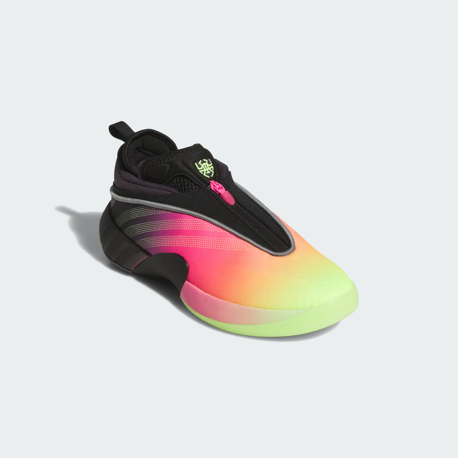 JR7697 adidas D.O.N. Issue 7 Aurora Black Lucid Pink Hi-Res Yellow (Men's)