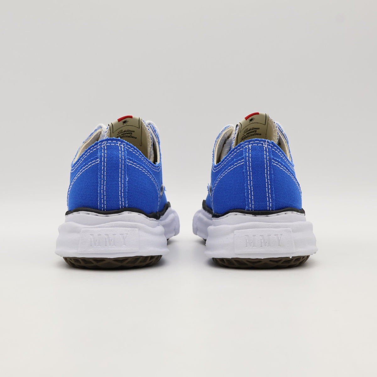 A01FW702-cl.blue Maison MIHARA YASUHIRO PETERSON Original Sole Canvas Low (Men's