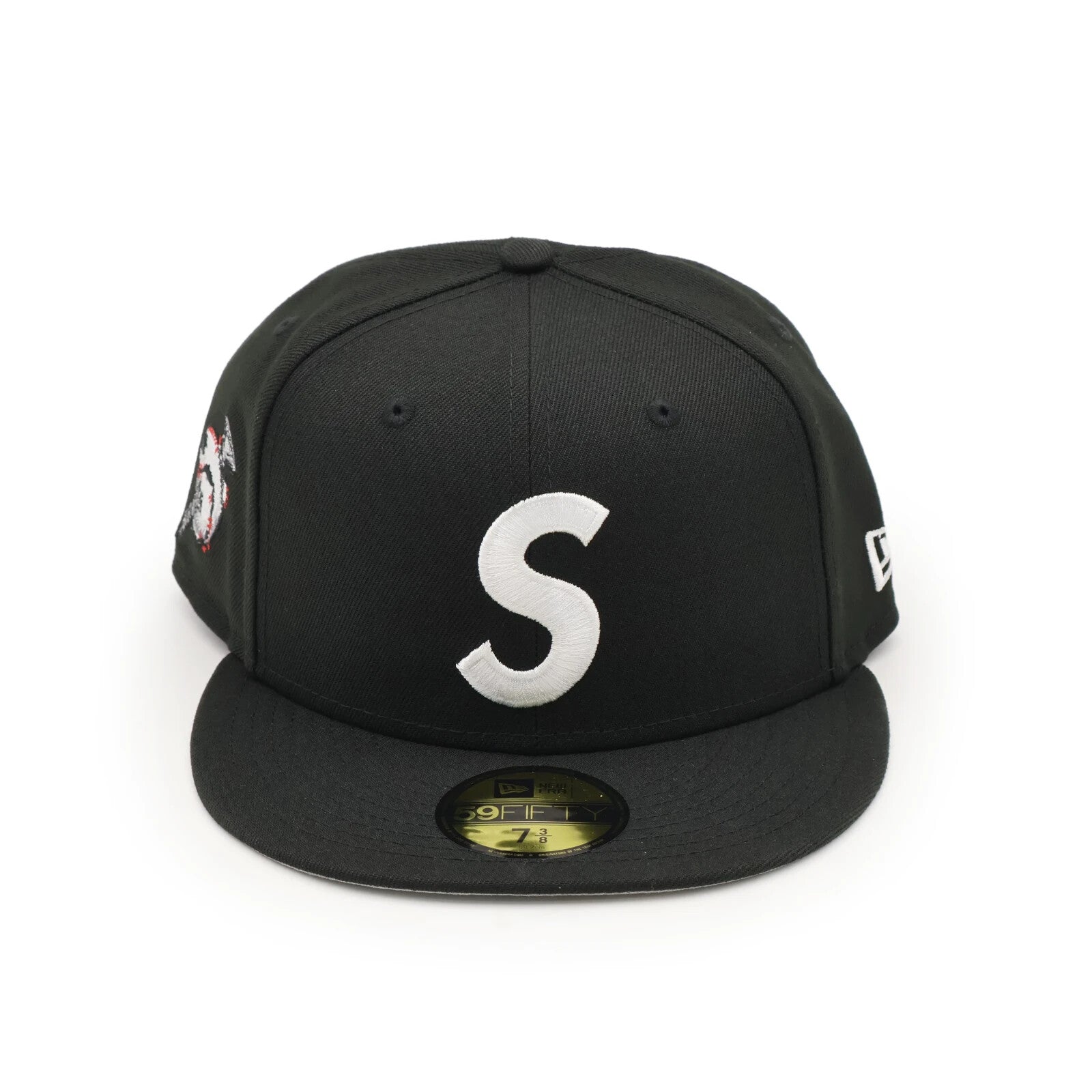Supreme Screw Ball S Logo New Era Black