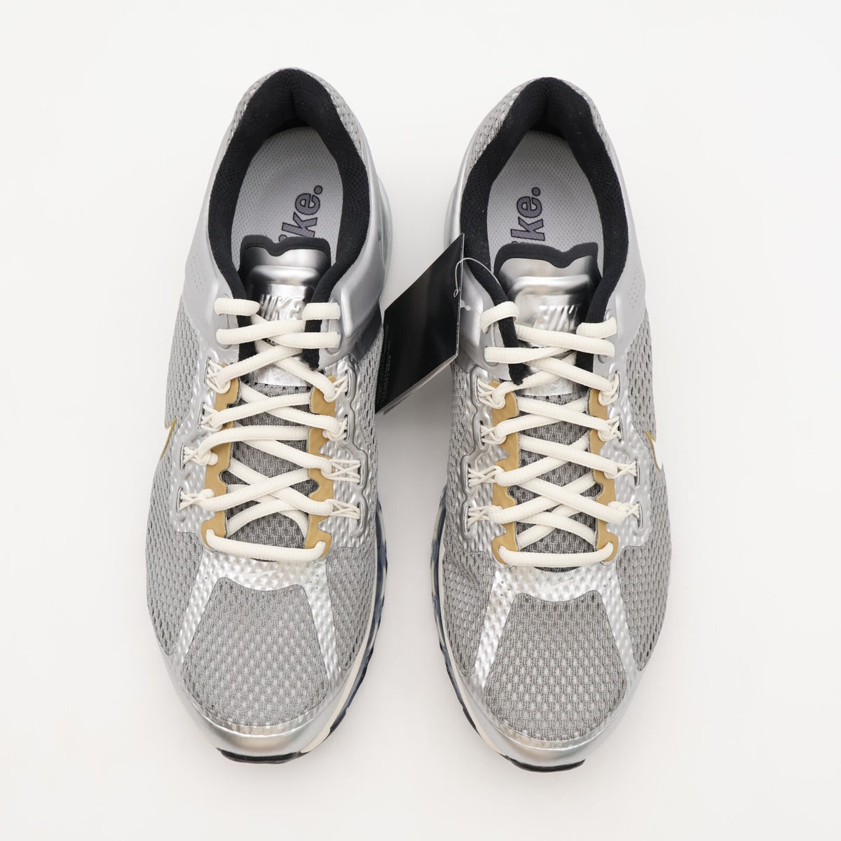 HJ7901-095 Nike Air Max 2013 Silver Metallic Pewter Metallic Gold Phantom (Men's