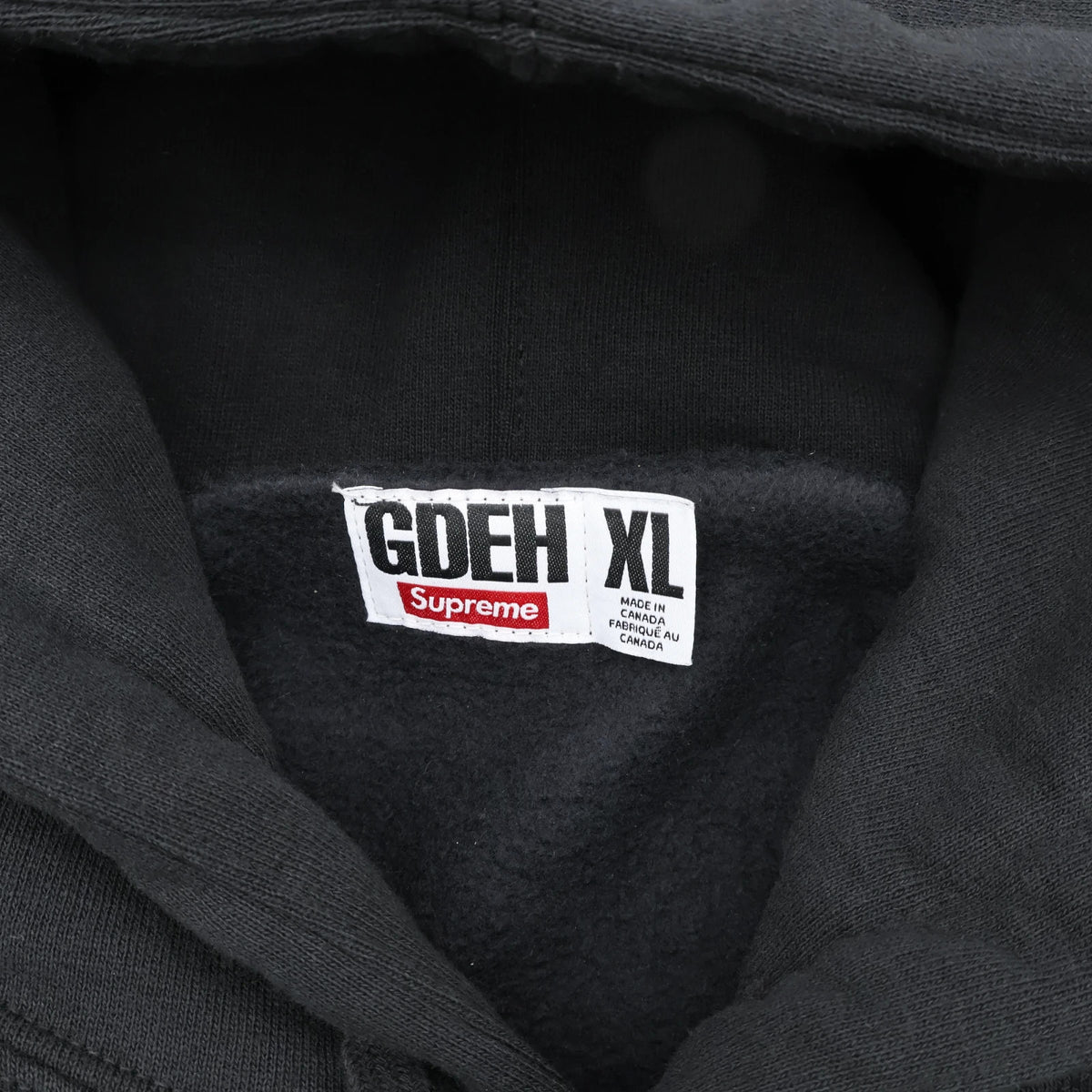 Supreme GOODENOUGH Hooded Sweatshirt Black