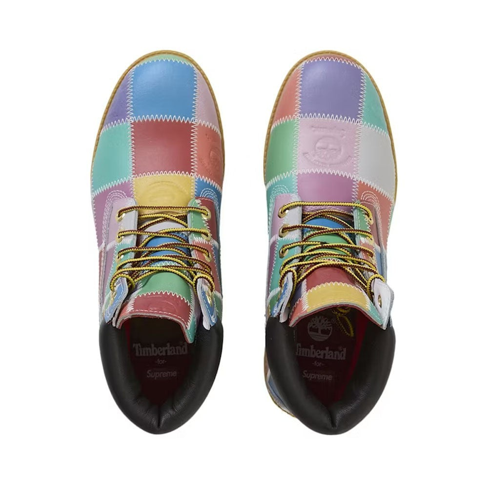 TB0A5TBZA6B Supreme Timberland Patchwork 6 Inch Premium Boot Multicolor (Men's)