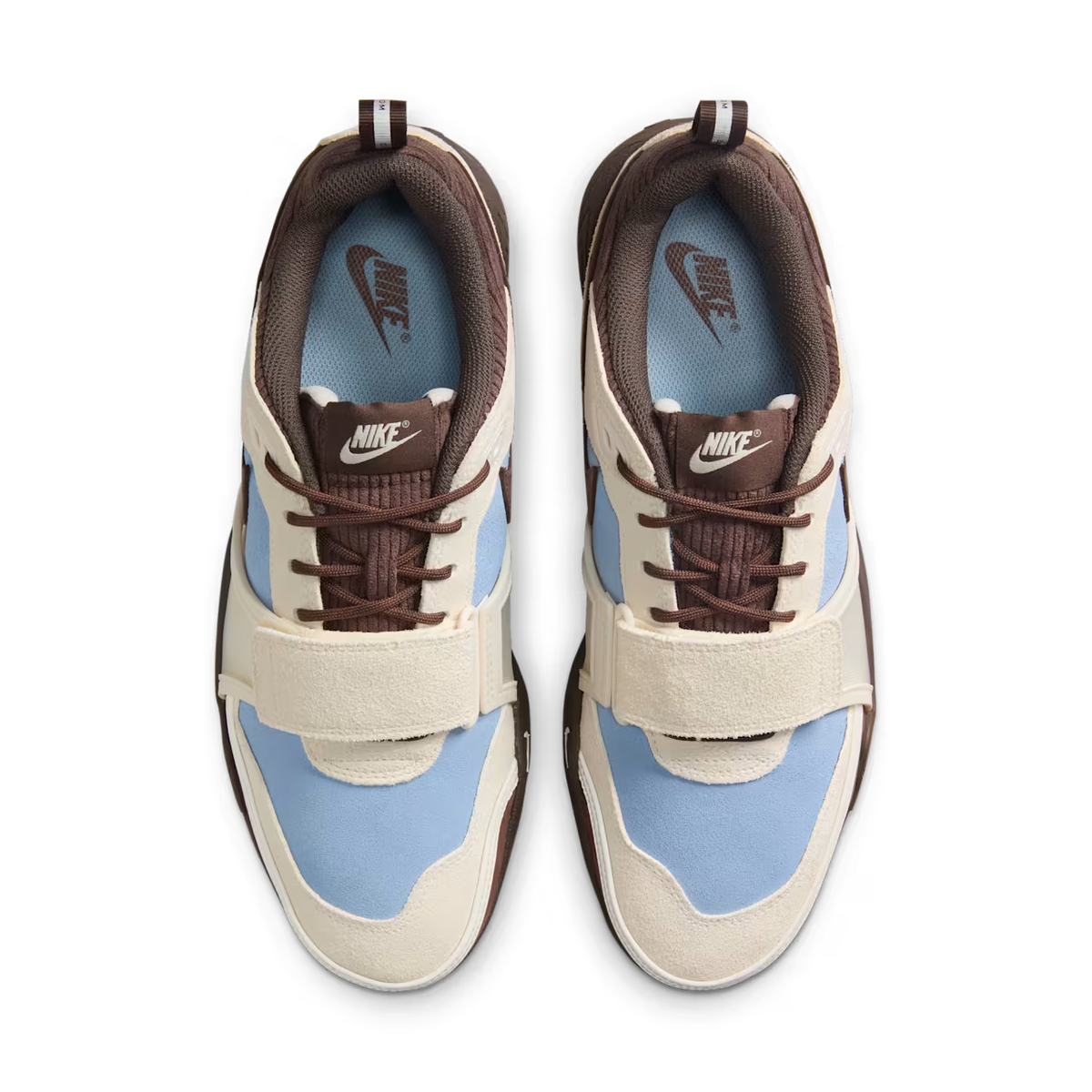 HQ3072-400 Travis Scott Nike Zoom Field Jaxx Pale Ivory and Leche Blue (Men's)